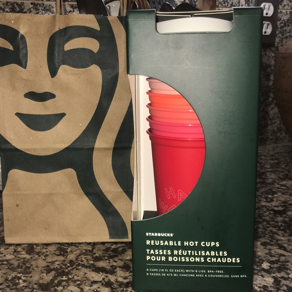 Starbucks Christmas reusable hot cups